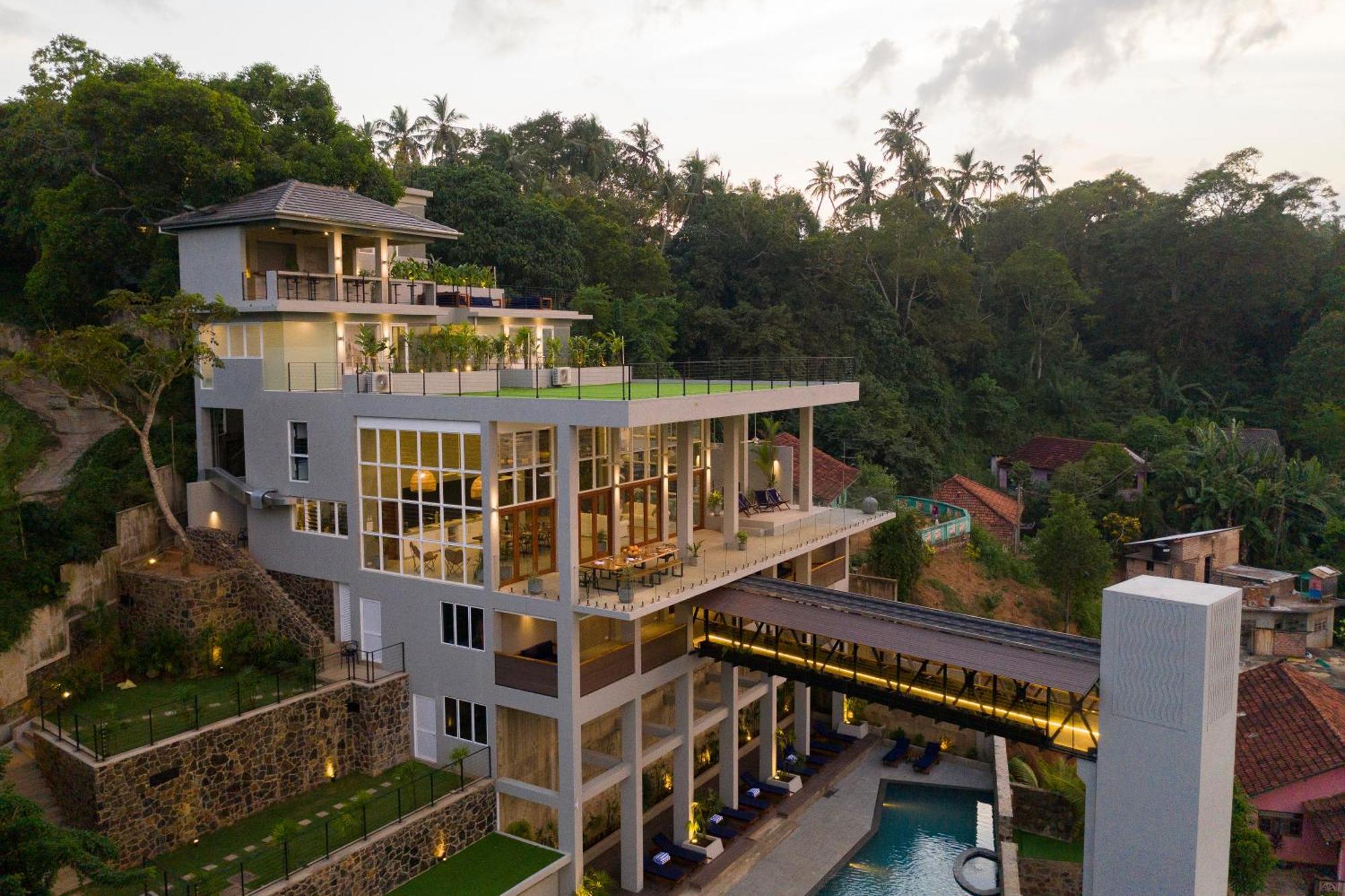 The Nine Mirissa Hotel Bagian luar foto